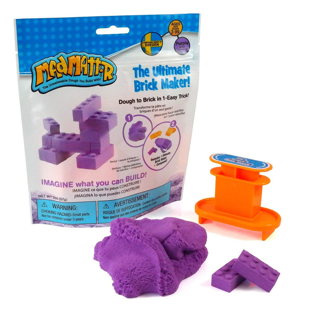 Buy Mad Mattr Ultimate Brick Maker Purple | Yallatoys.com