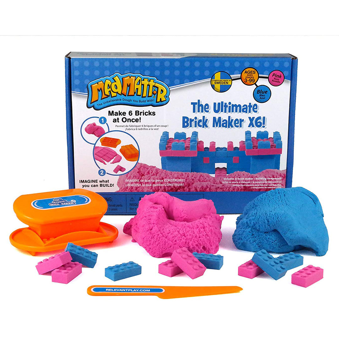 Buy Mad mattr the Ultimate Brick Maker Make 6 Bricks at Once | Yallatoys.com