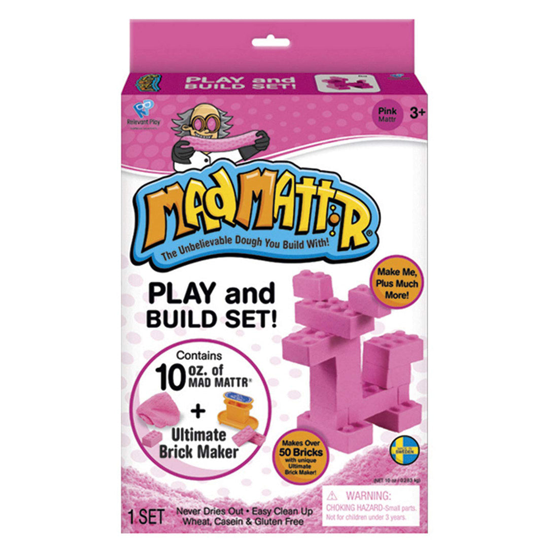Buy Mad Mattr Quantum Builders Pack by Relevant Play Ultimate Brick Maker Pink | Yallatoys.com