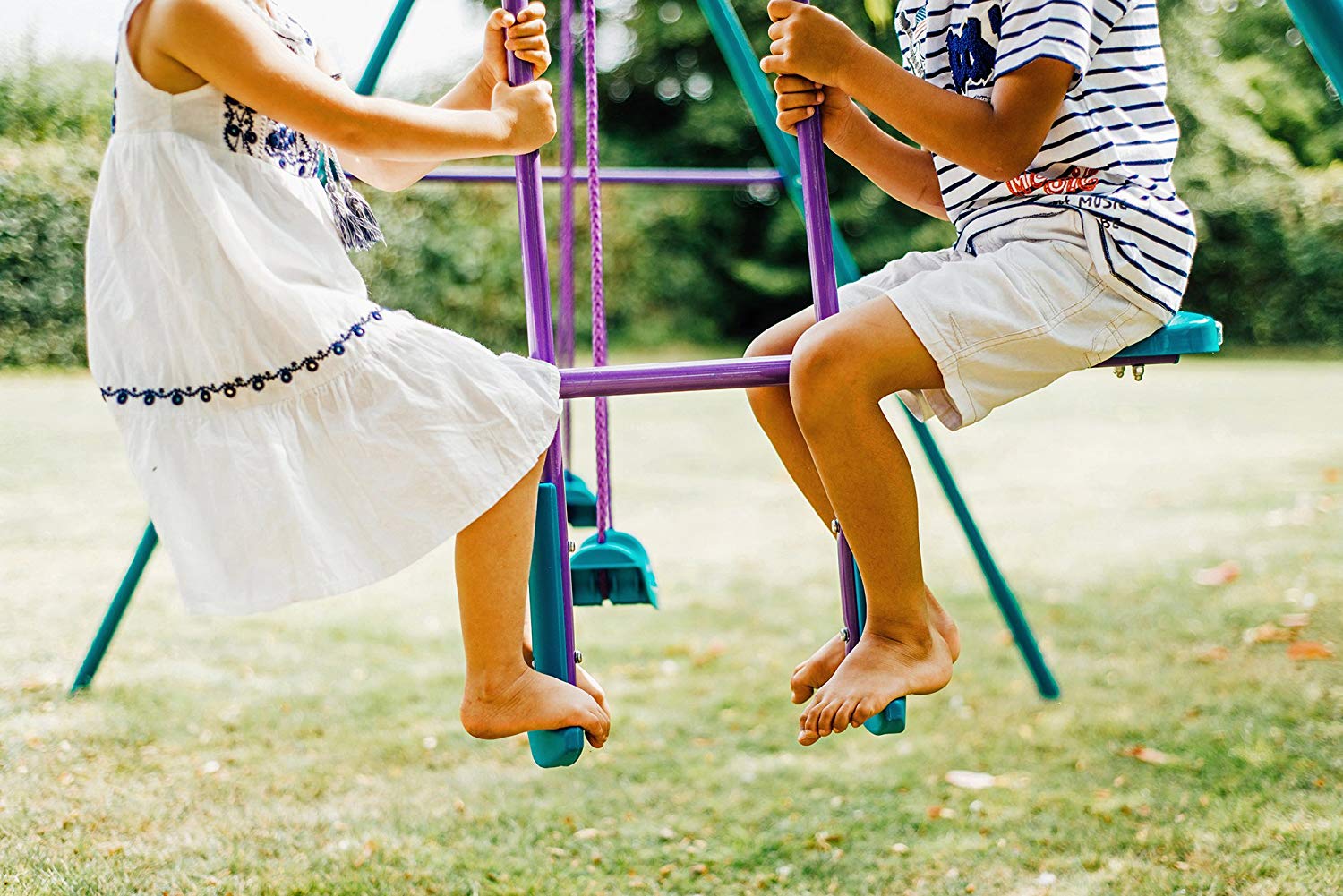 Buy Plum Jupiter Metal Swing Set | Yallatoys.com