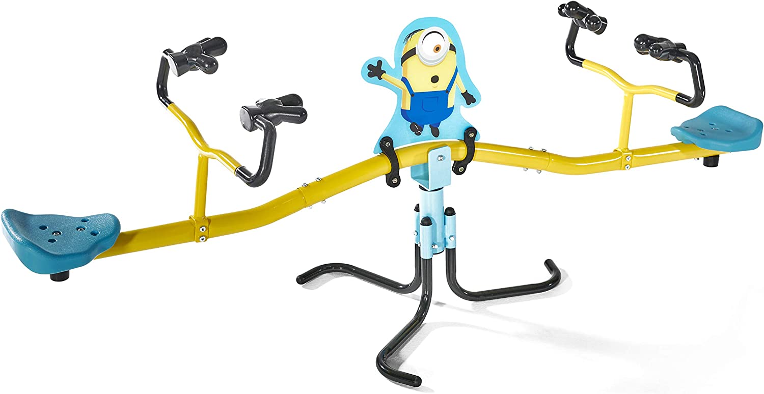 Buy Plum Minions Metal Rotating See Saw | Yallatoys.com