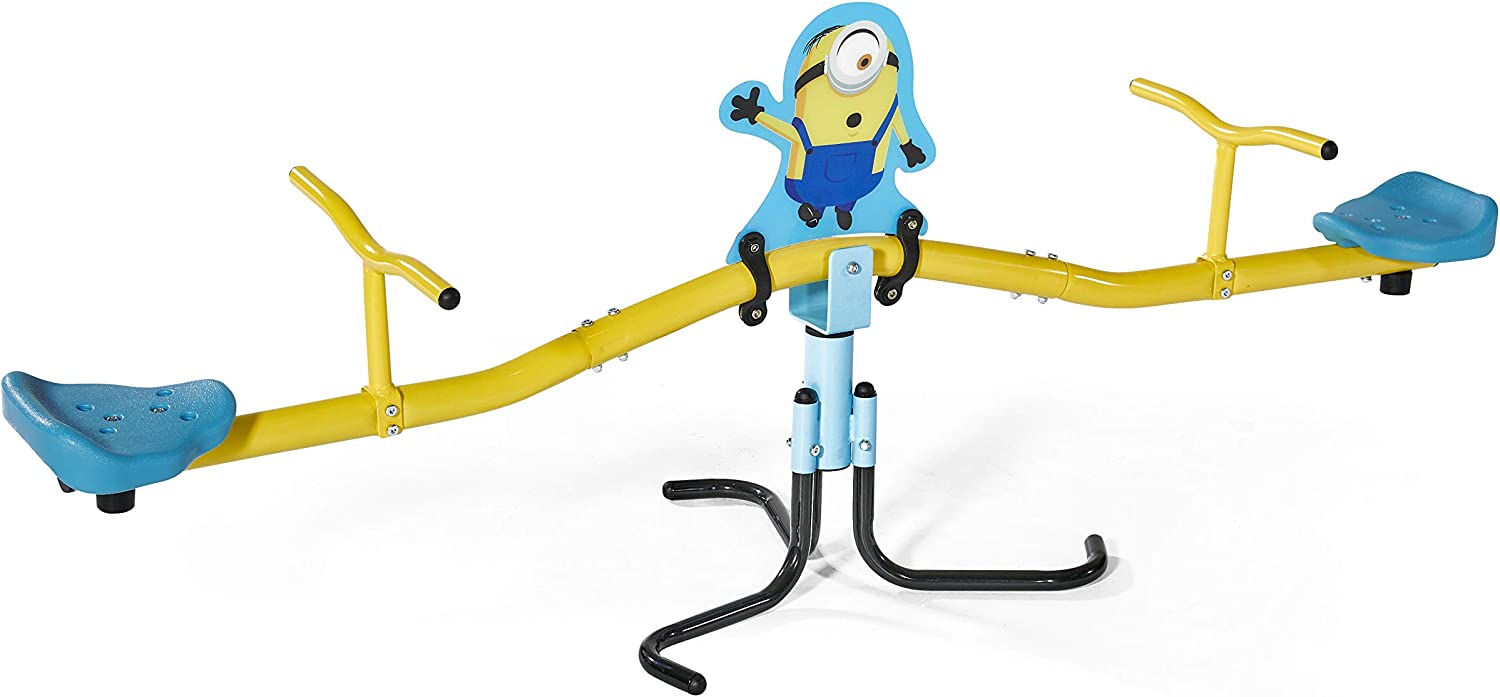 Buy Plum Minions Metal Rotating See Saw | Yallatoys.com