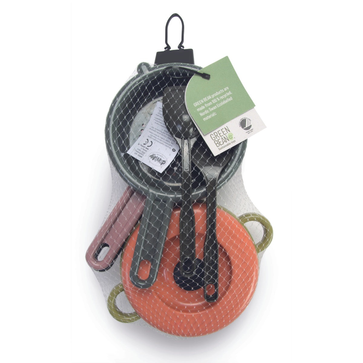 Buy Dantoy Greenbean Recycled Plastic Kitchen Cooking Set | Yallatoys.com