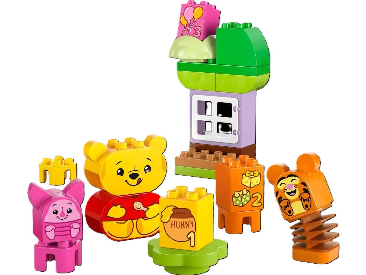 22 Piece Pooh Birthday Build