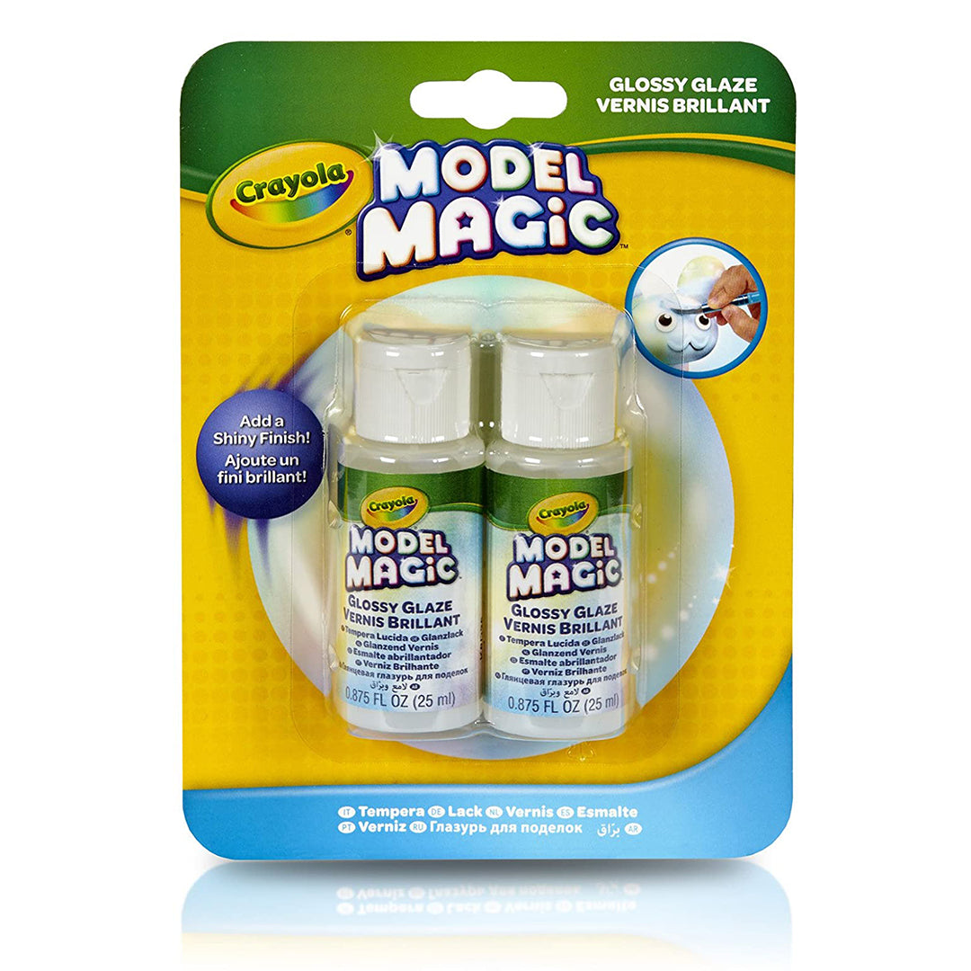 Buy Crayola Model Magic Glossy Glass Craft Supplies Twin Pack | Yallatoys.com