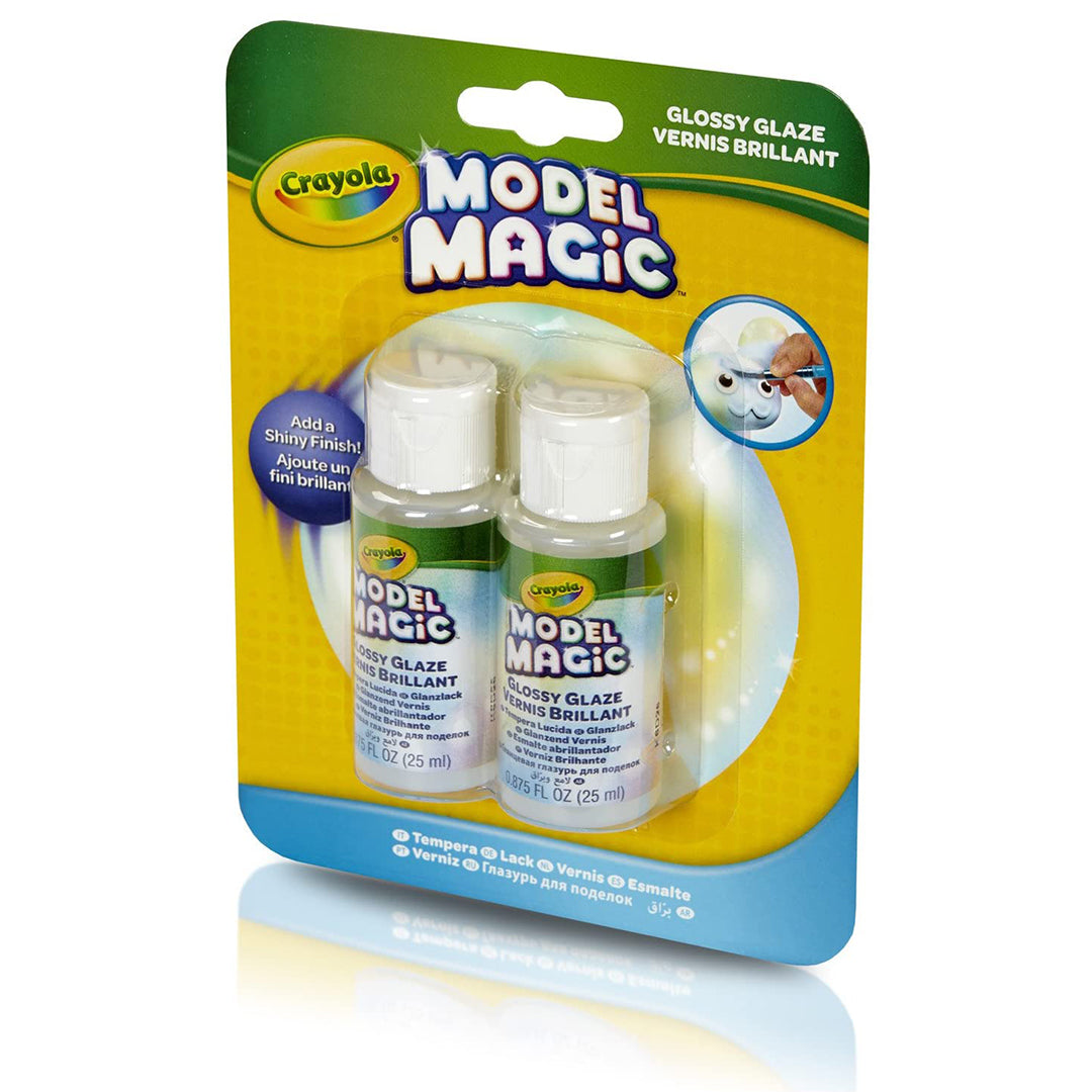 Buy Crayola Model Magic Glossy Glass Craft Supplies Twin Pack | Yallatoys.com