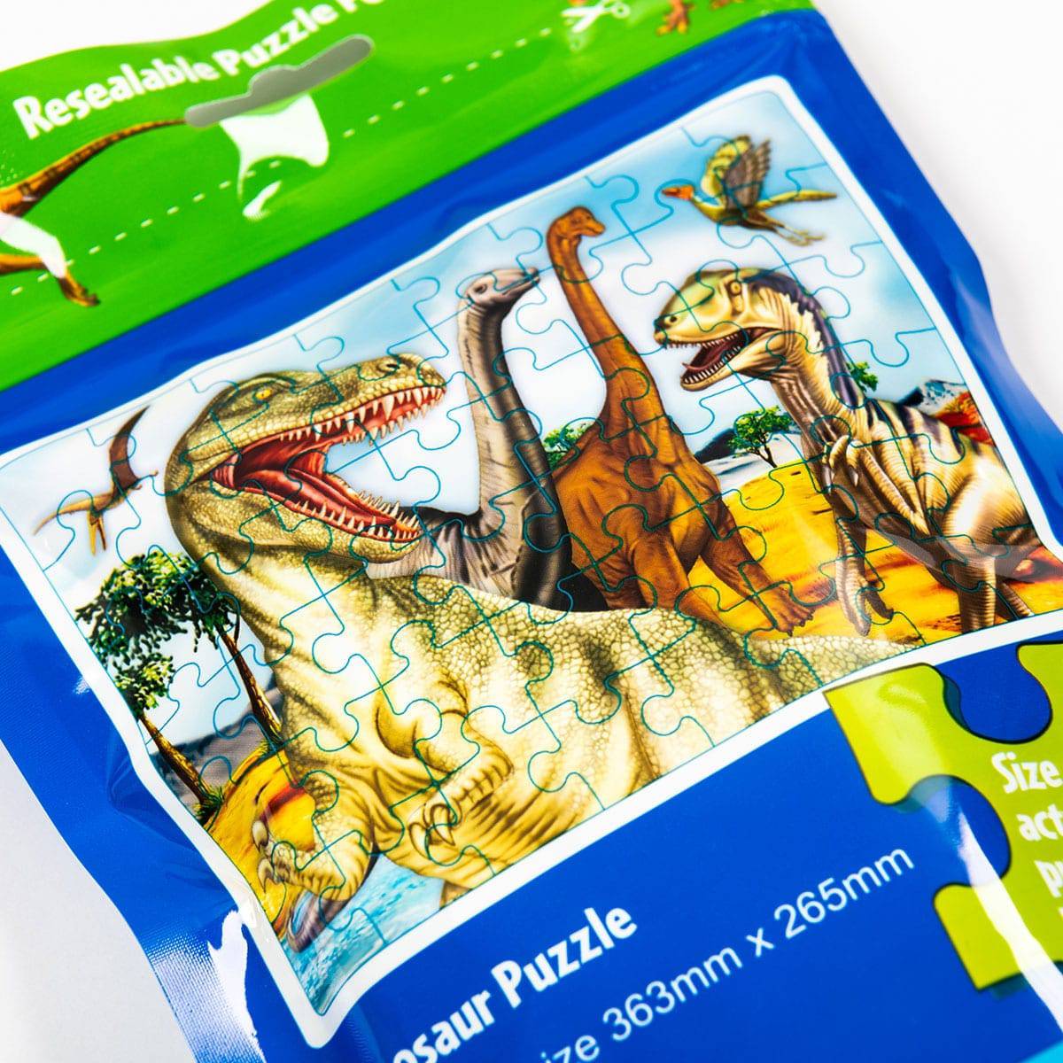 Buy Alligator Dinosaur Jigsaw Puzzle Bag | Yallatoys.com