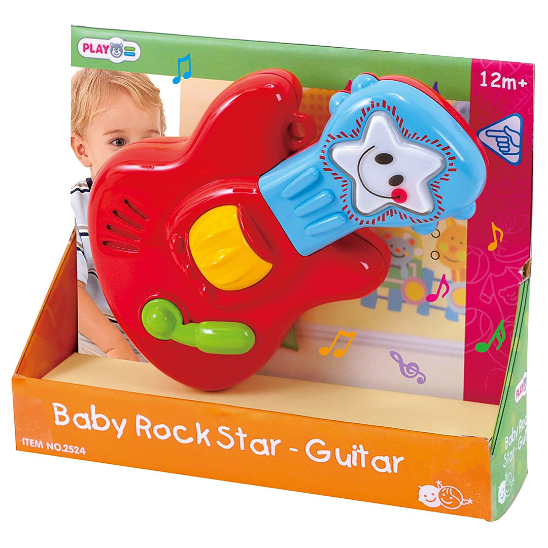 Buy Playgo Rock N Glow Guitar Battery Operated | Yallatoys.com