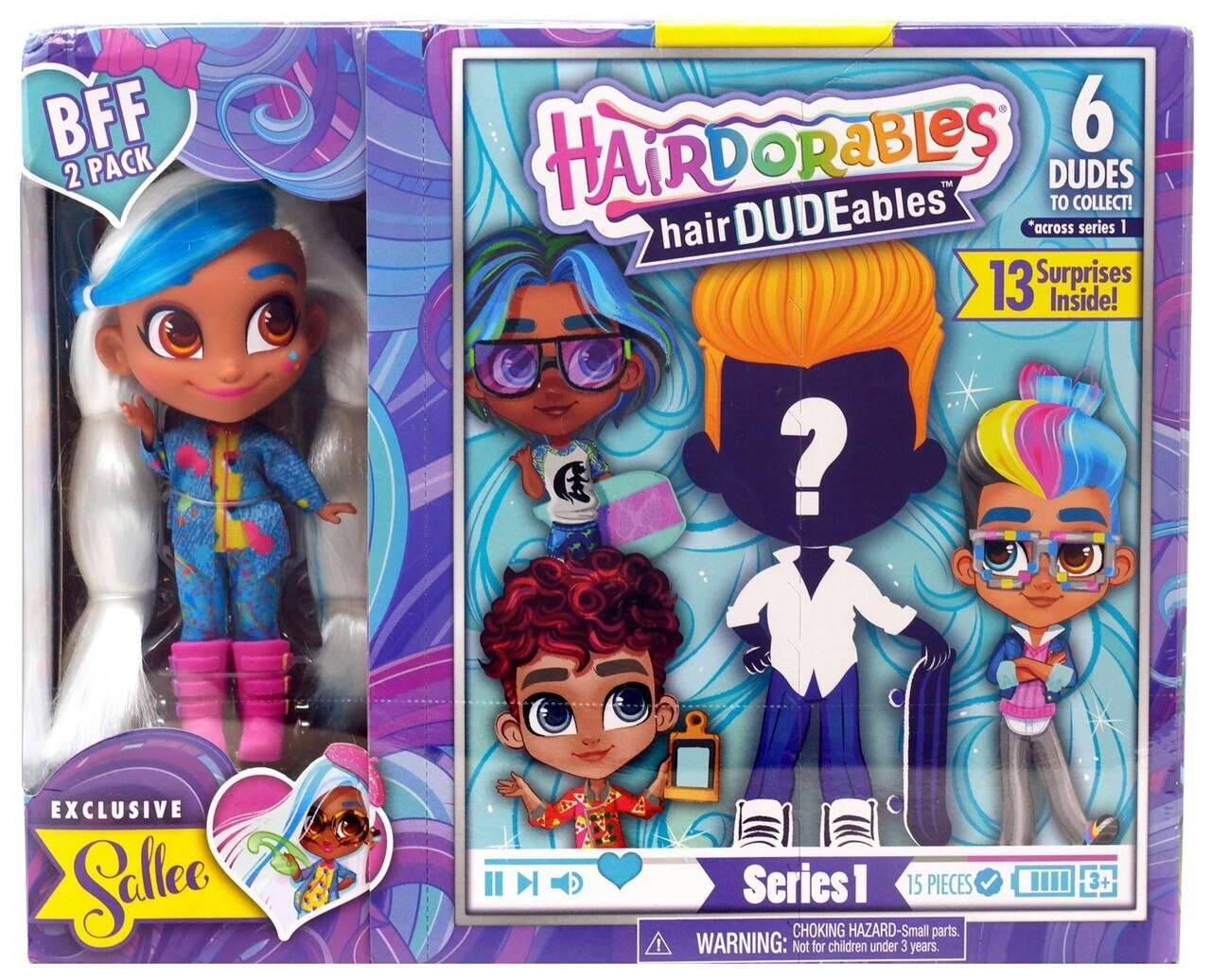 Buy Hairdorables Awesome Hair Dudeables Pack Series 2 (Sold Separately Subject to Availability) | Yallatoys.com
