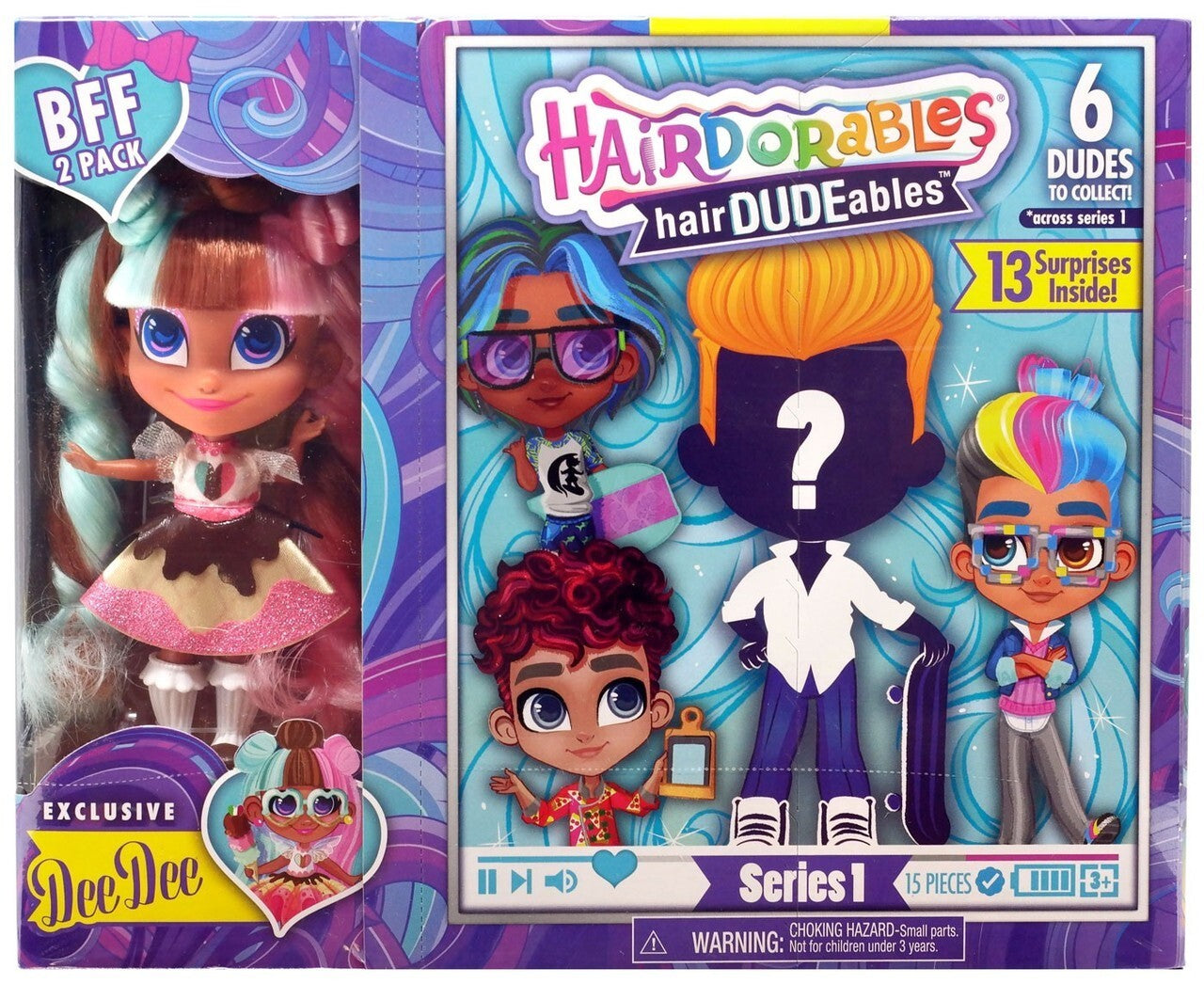 Buy Hairdorables Awesome Hair Dudeables Pack Series 2 (Sold Separately Subject to Availability) | Yallatoys.com