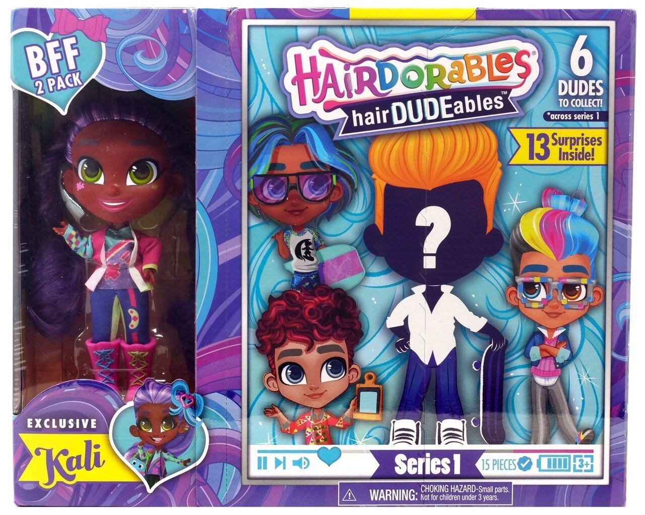 Buy Hairdorables Awesome Hair Dudeables Pack Series 2 (Sold Separately Subject to Availability) | Yallatoys.com