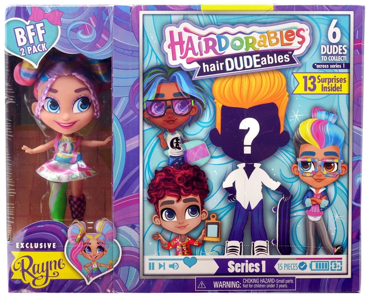 Buy Hairdorables Awesome Hair Dudeables Pack Series 2 (Sold Separately Subject to Availability) | Yallatoys.com