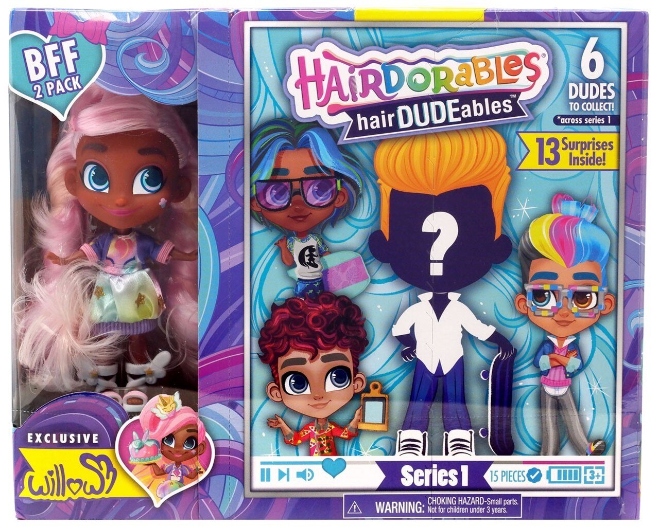 Buy Hairdorables Awesome Hair Dudeables Pack Series 2 (Sold Separately Subject to Availability) | Yallatoys.com