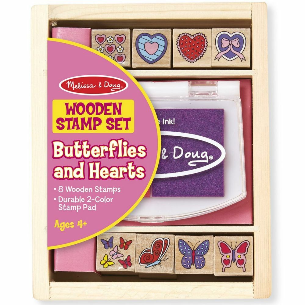 Buy Butterfly And Hearts Stamp Set | Yallatoys.com