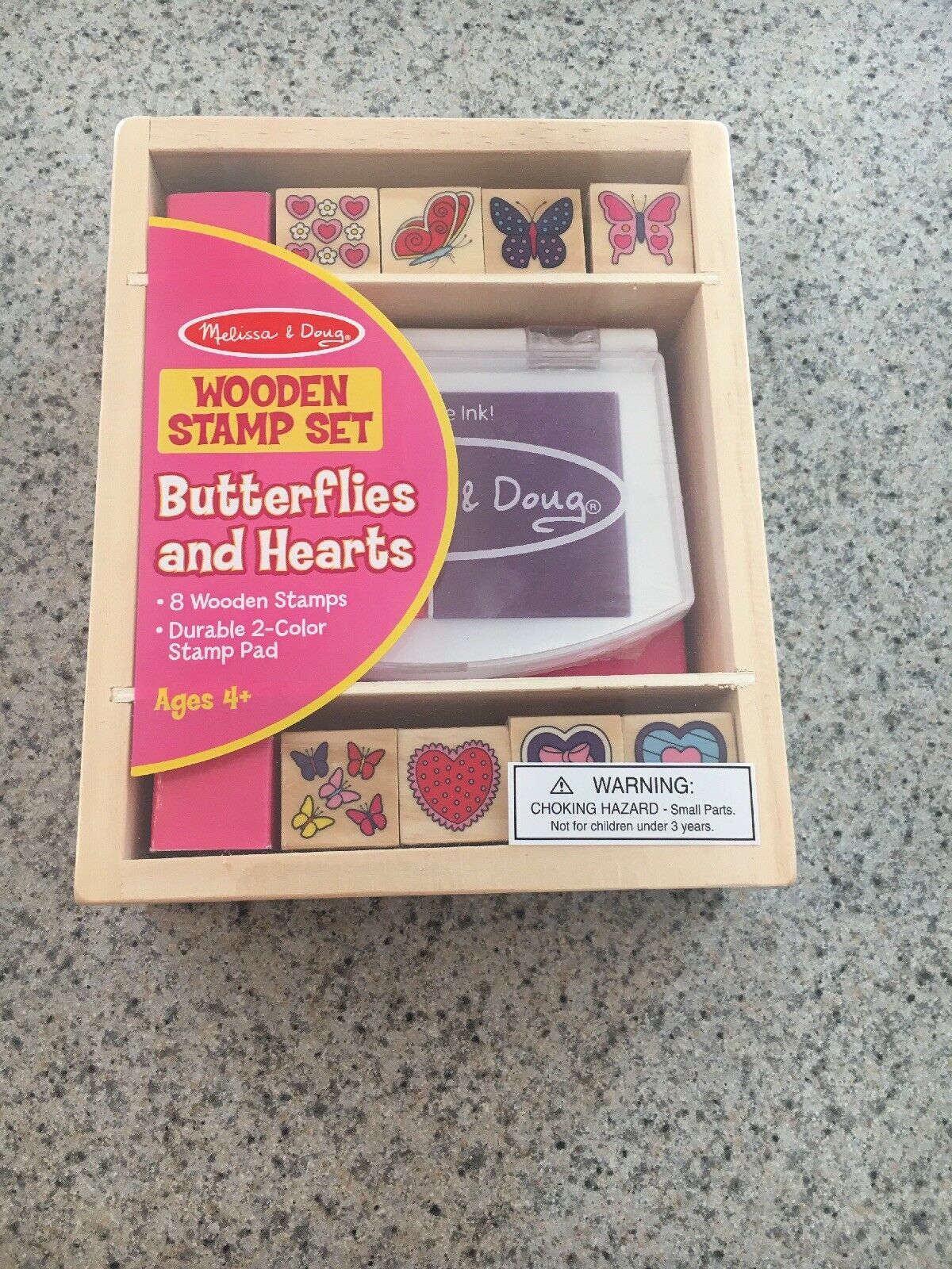 Buy Butterfly And Hearts Stamp Set | Yallatoys.com
