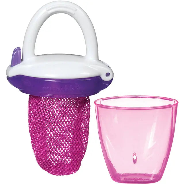 Munchkin Deluxe Fresh Food Feeder Pink & Purple Munchkin Yallatoys