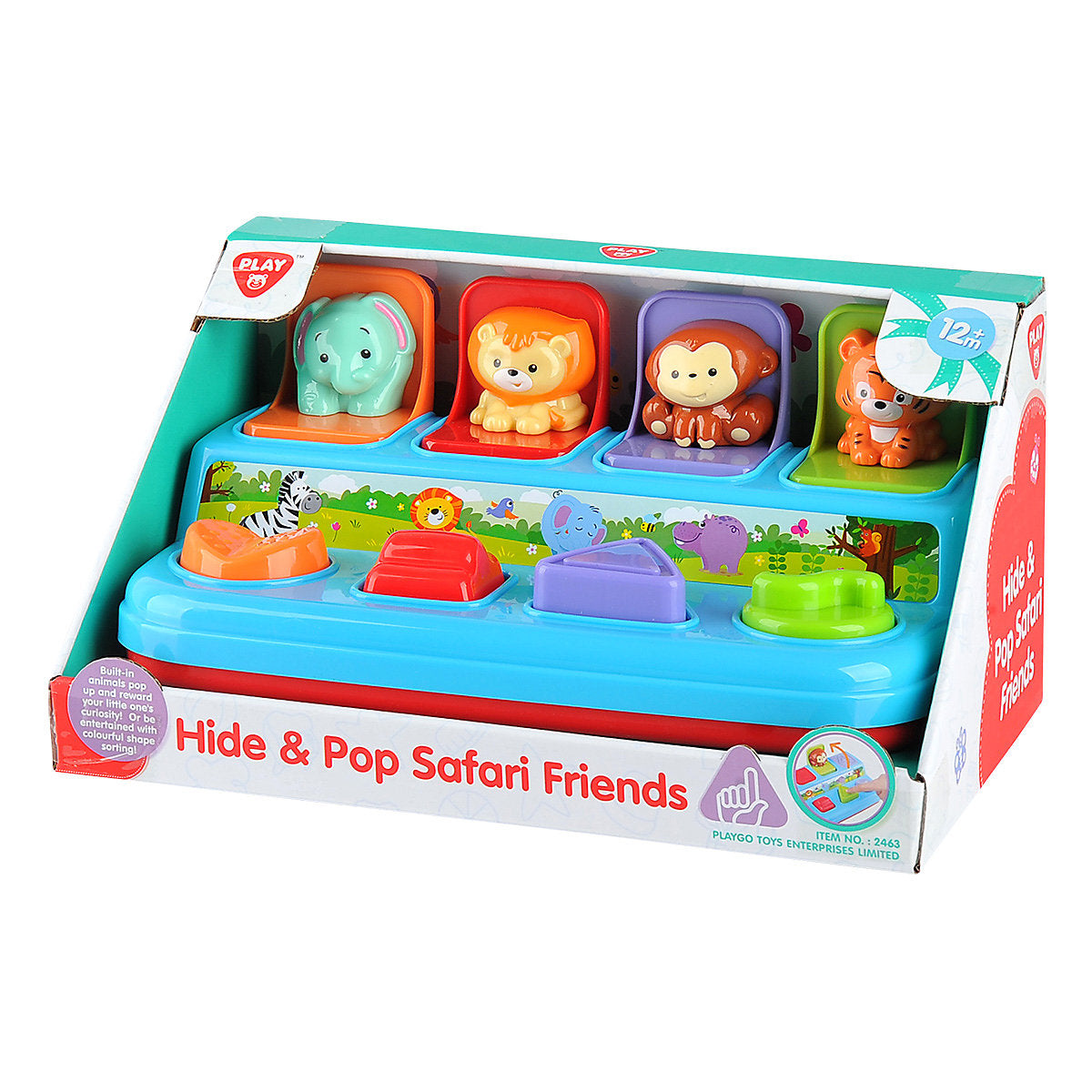 Buy Playgo Hide & Pop Safari Friends | Yallatoys.com