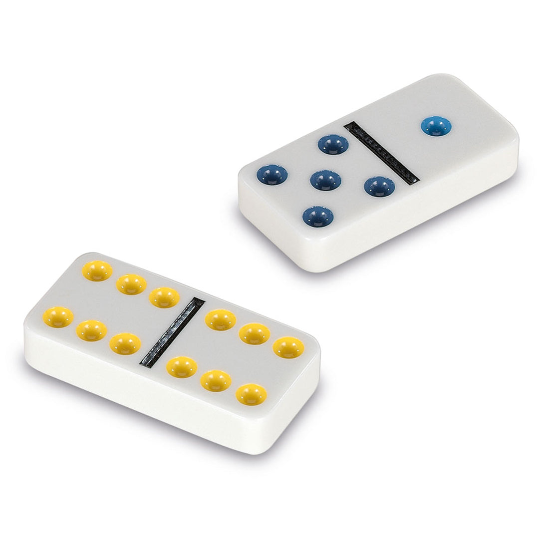 Buy Cayro Double Colour 6 Dominoes Traditional Game Development of Cognitive Skills and Logical Mathematics Board Game | Yallatoys.com