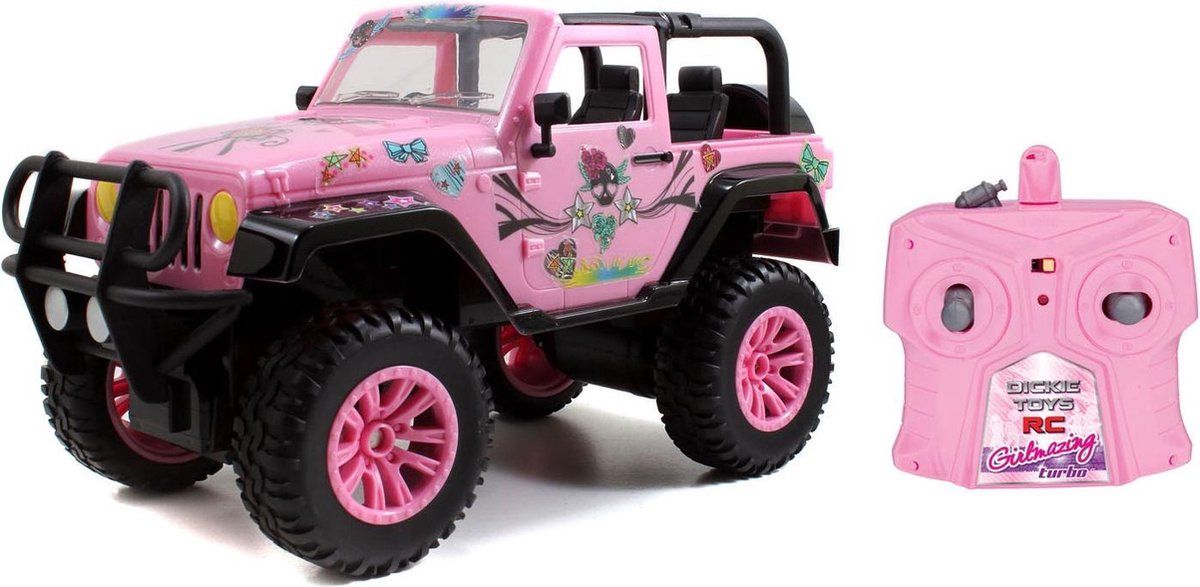 Buy Dickie Remote Control Girl amazing Jeep Wrangler | Yallatoys.com