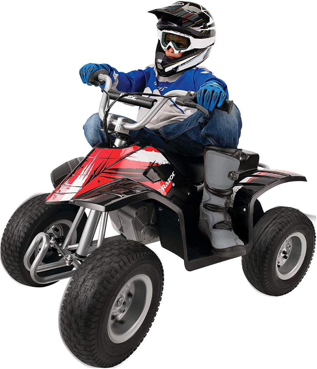 Buy Razor Dirt Quad Black 500W 13Kmph | Yallatoys.com