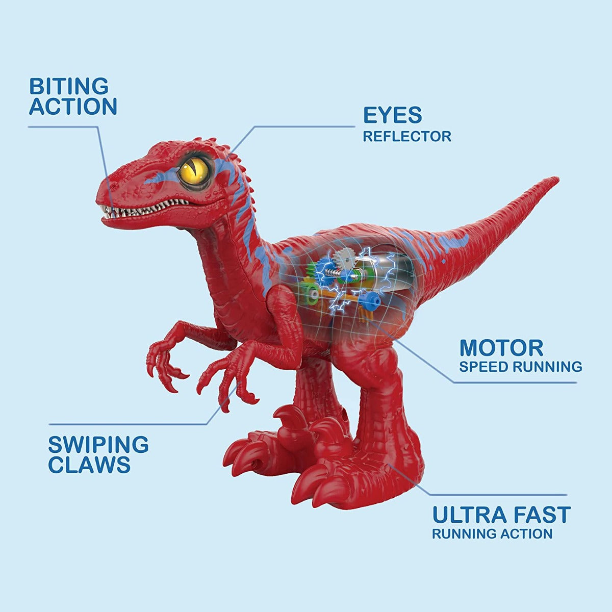 Buy Robo Alive Robotic Series 1 Raptor Mail Box (Sold Separately Subject to Availability) | Yallatoys.com