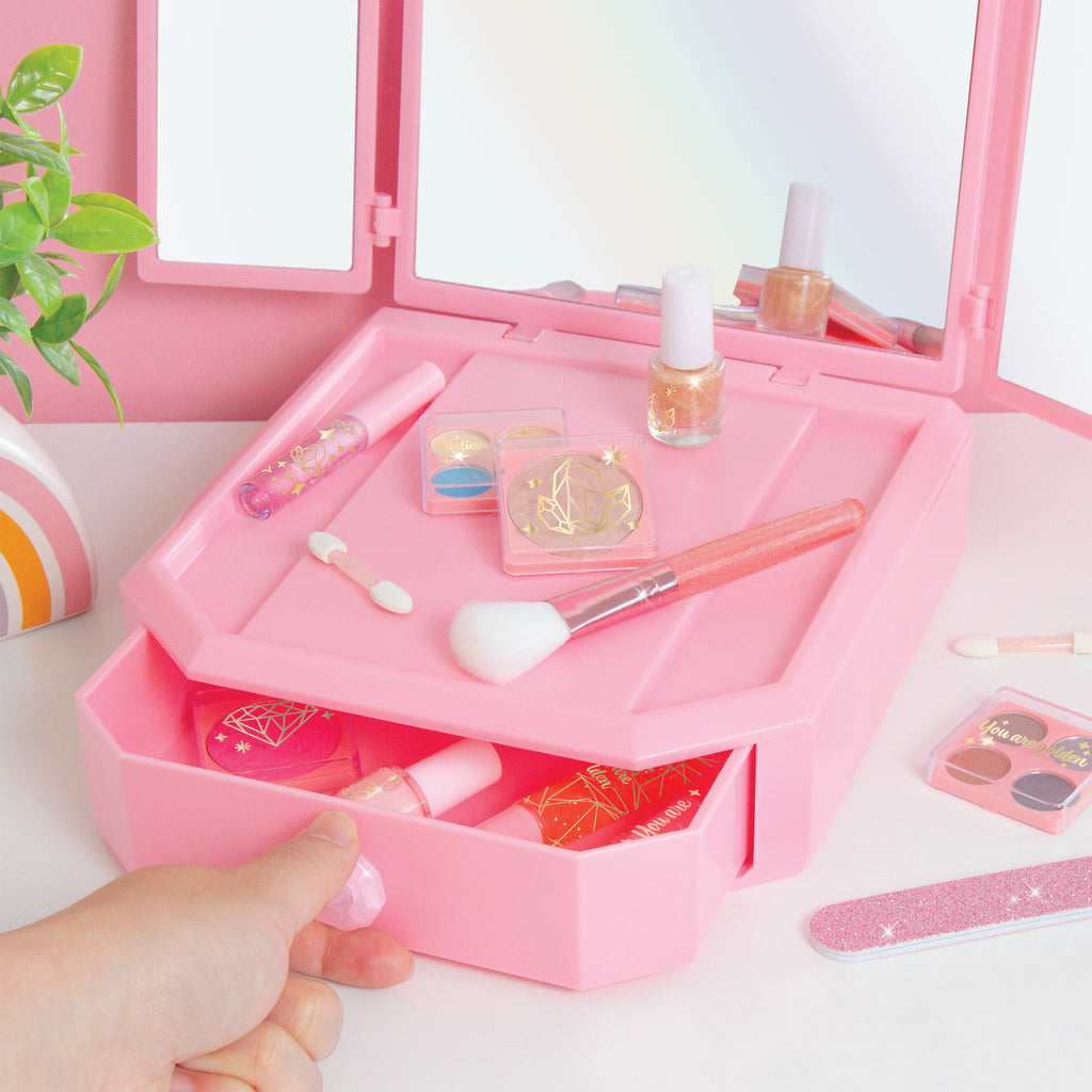 Buy Make It Real Mirrored Vanity and Cosmetic Set | Yallatoys.com