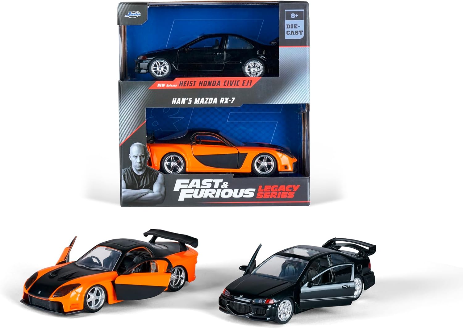 Buy Jada Toys Fast & Furious Twin Pack 1:32 Wave 1/1 | Yallatoys.com