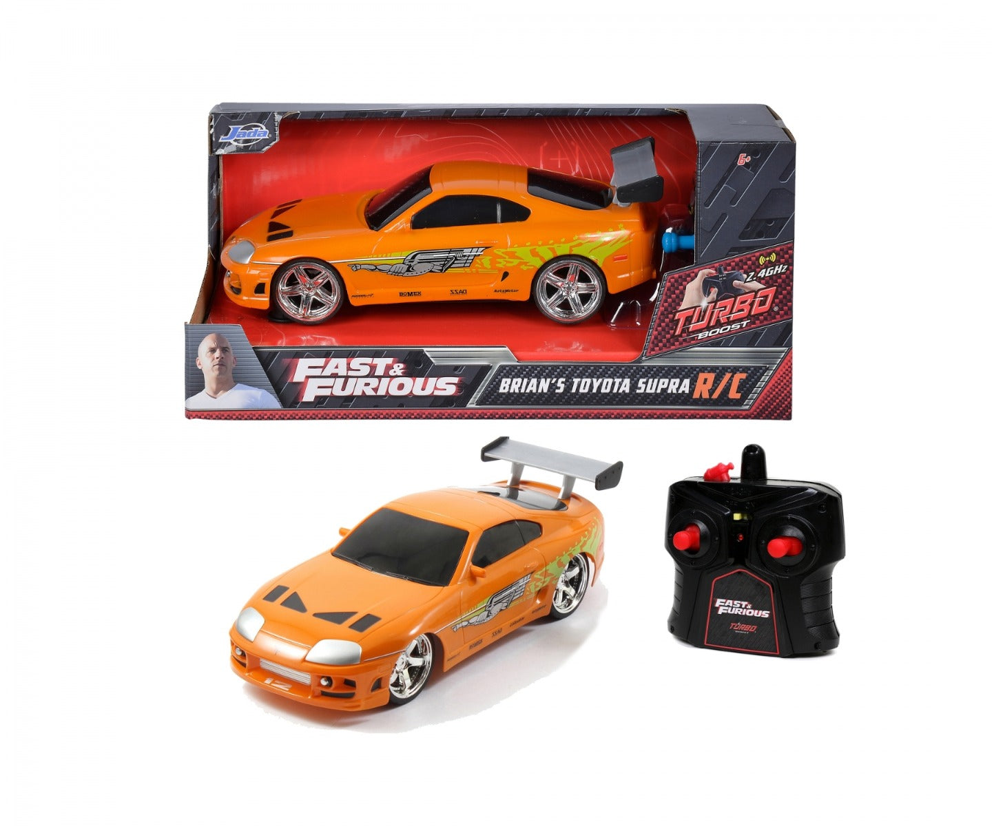 Buy Jada Fast and Furious Remote Control Brians Toyota Toy Car | Yallatoys.com