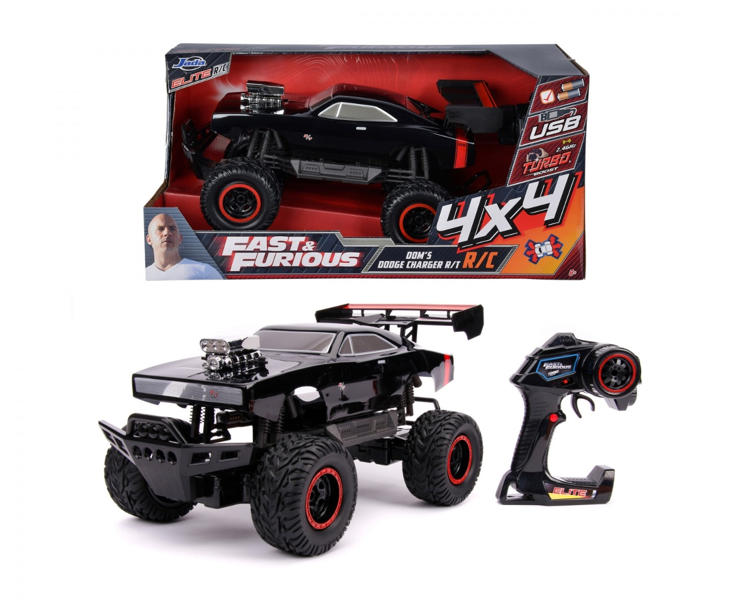 Buy Jada Fast & Furious Remote Control 1970 Dodge 4x4 | Yallatoys.com