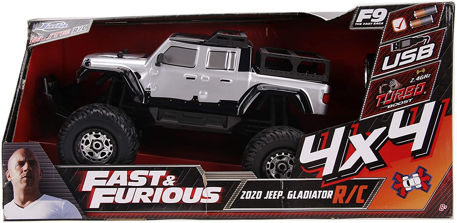 Buy Jada Toys Fast & Furious Remote Control 2020 Jeep Gladiator 4x4 | Yallatoys.com