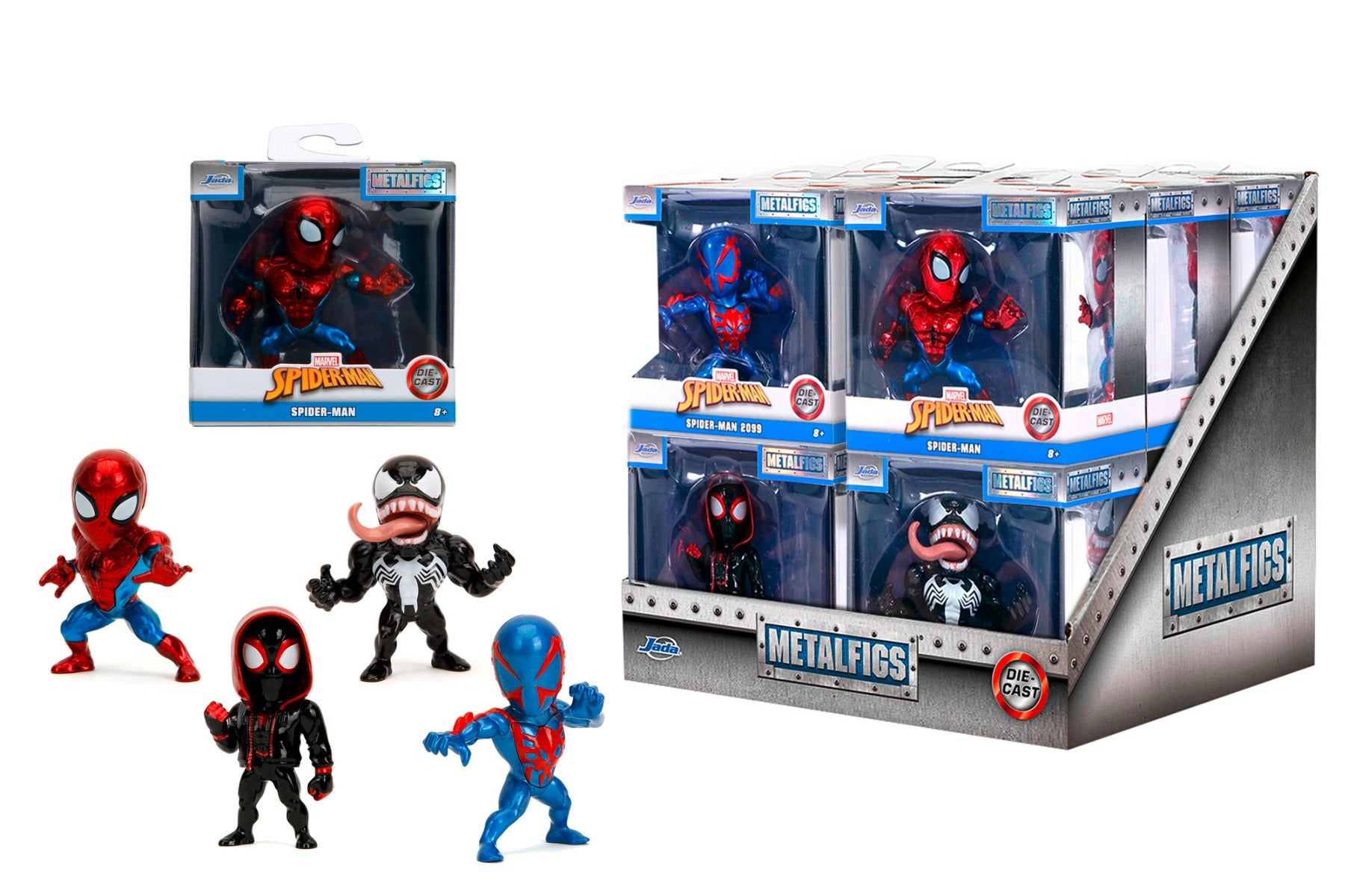 Buy Jada Marvel Spiderman Figures 2.5Inch Wave2 (Sold Separately Subjected To Availability) | Yallatoys.com