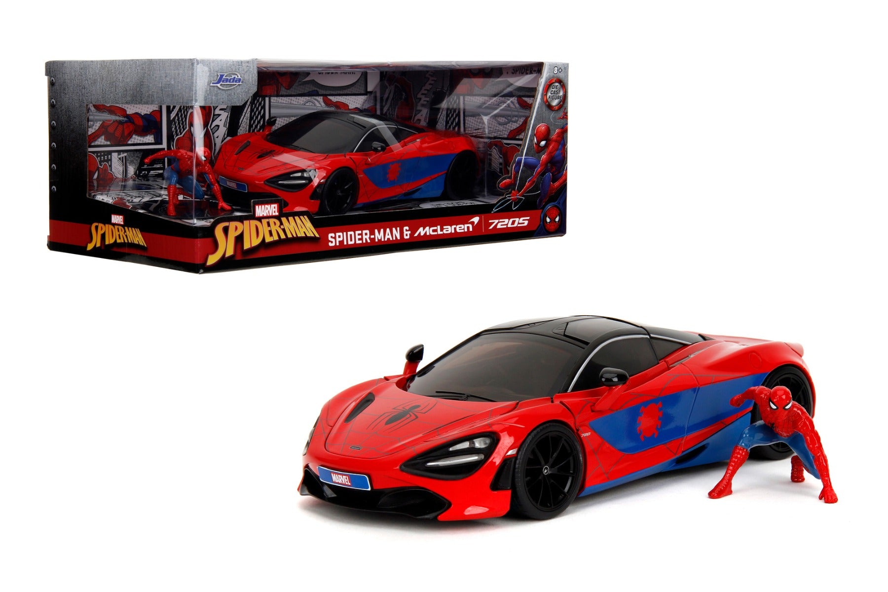 Buy Jada Toys Marvel Car McLaren 720S 1:24 | Yallatoys.com