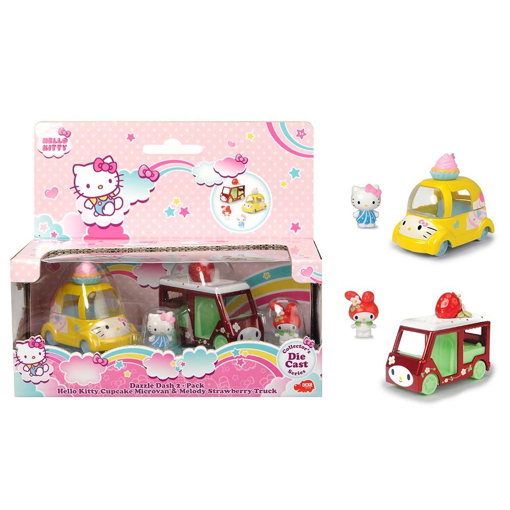 Buy Hello Kitty Cupcake and Melody Strawberry Truck | Yallatoys.com