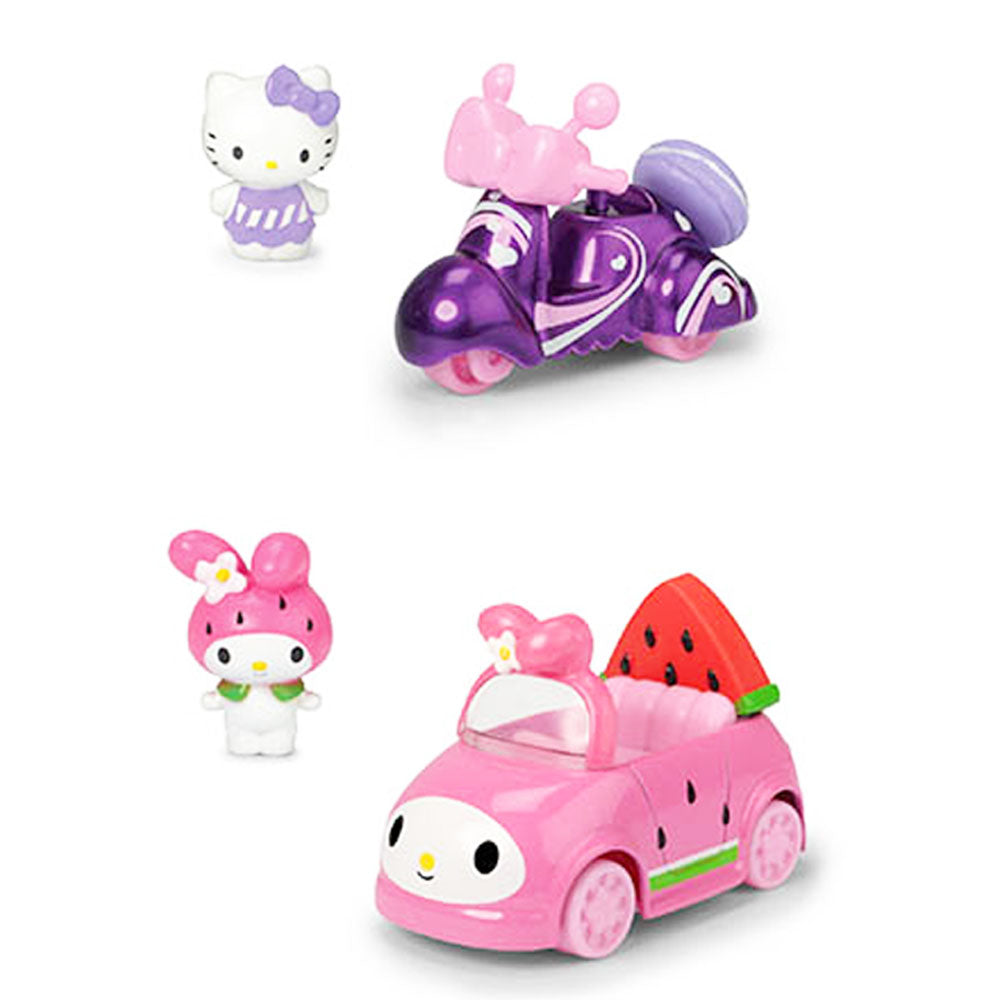 Buy Hello Kitty Macaroon Scooter and Melody Watermelon Coupe | Yallatoys.com