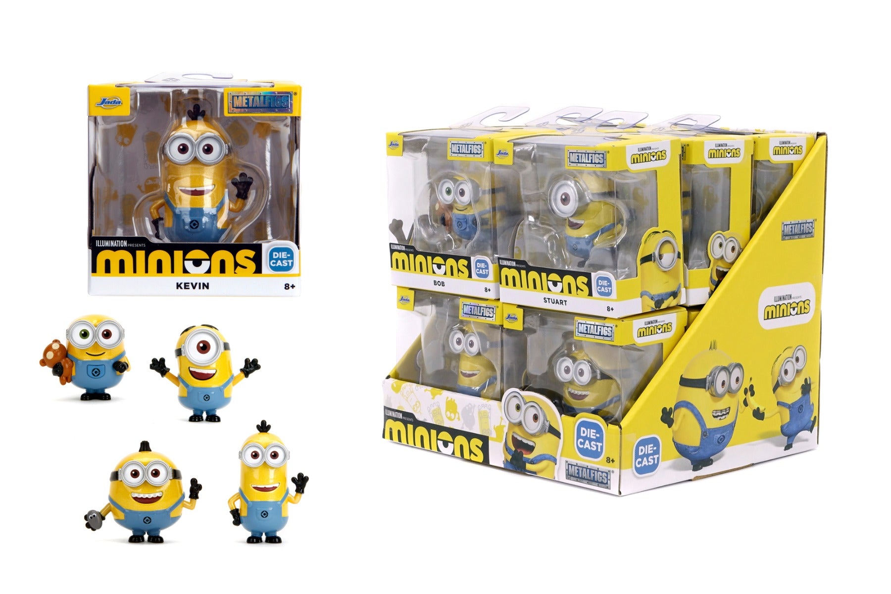Buy Jada Minions Single Pack Wave1 2.5Inch (Sold Separately Subjected To Availability) | Yallatoys.com