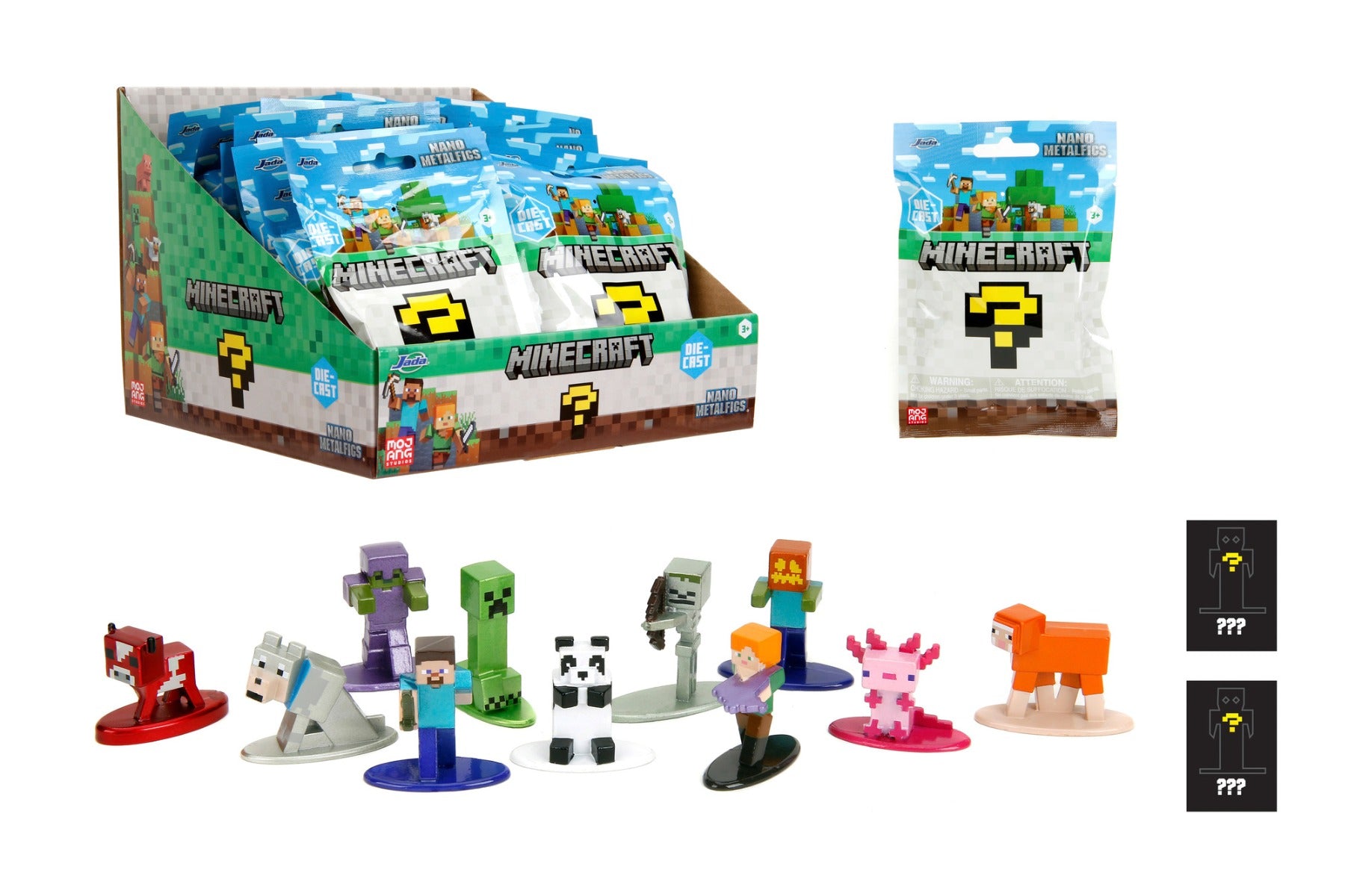 Buy Jada Minecraft Blind Pack Nanofigures (Sold Separately Subjected To Availability) | Yallatoys.com