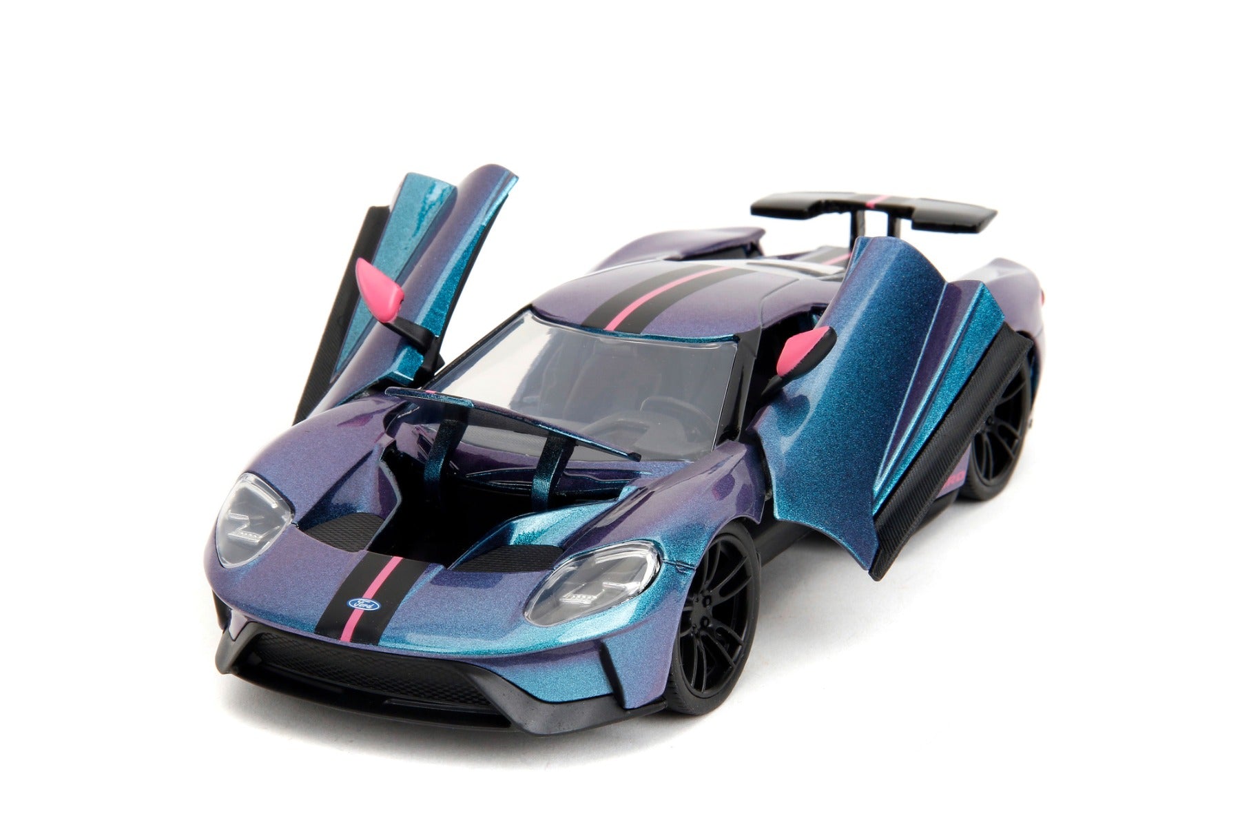 Buy Jada 1:24 Pink Slips 2017 Ford GT Die Cast Car With Base | Yallatoys.com