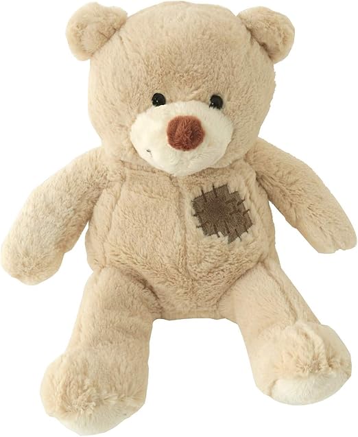 25cm Bear With Patch Front View