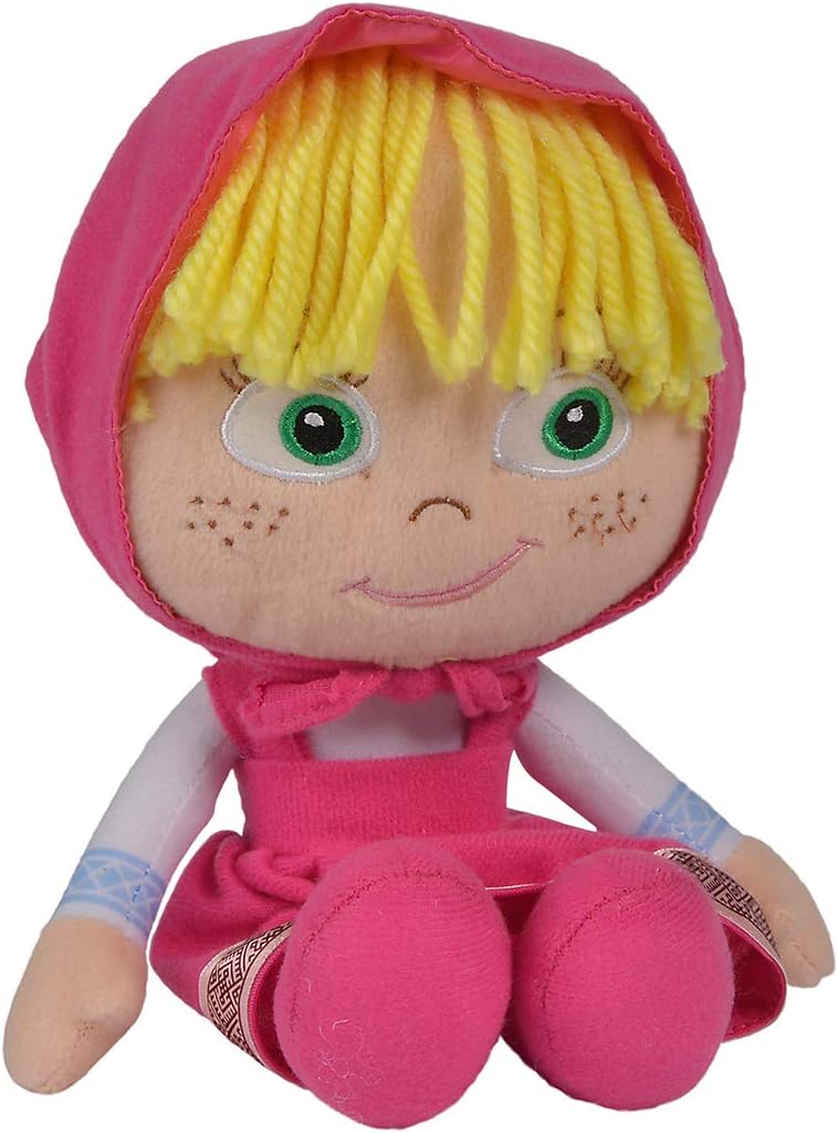 25cm Masha Character Soft Toy Layout