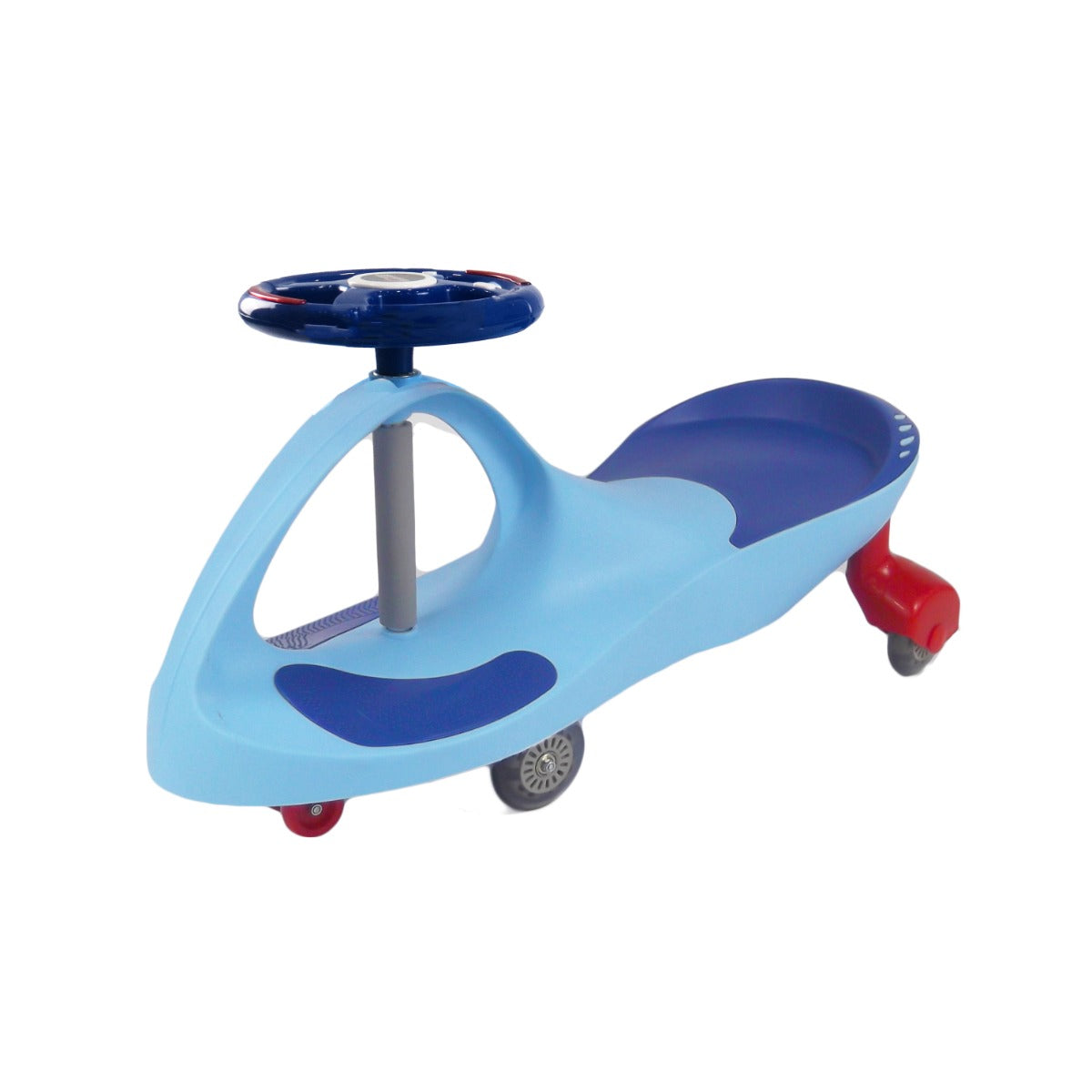 Buy Swing Car for Kids Blue with Light Wheels | Yallatoys.com