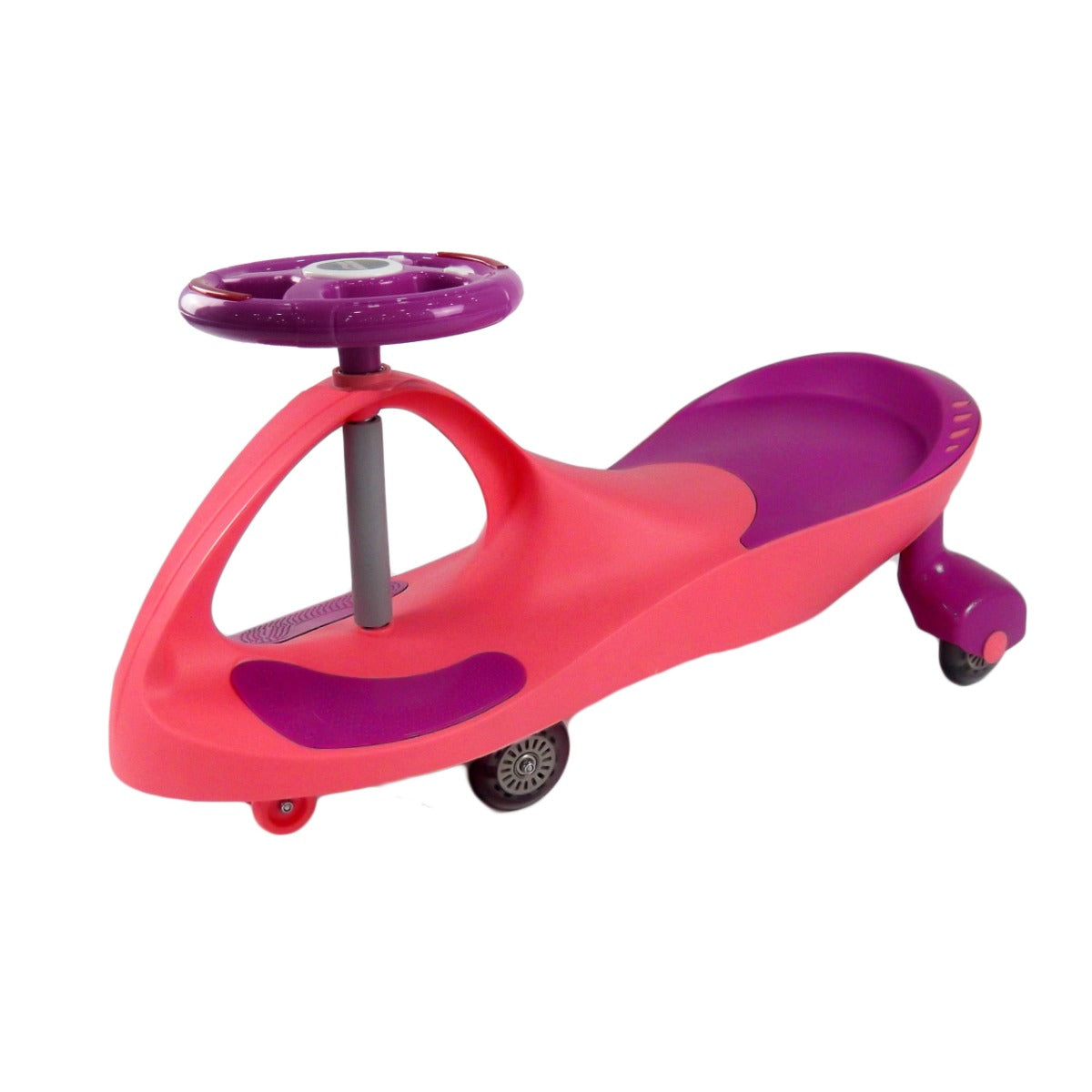 Buy Swing Car for Kids Pink Purple with Light Wheels | Yallatoys.com