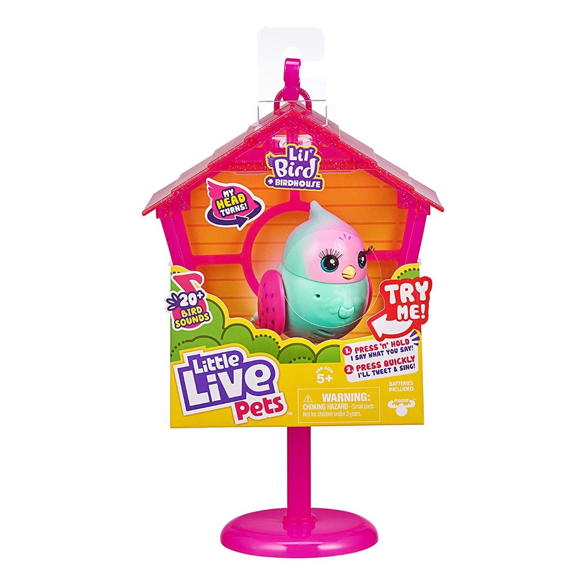 Buy Little Live Pets Lil Bird & Bird House Pippa Peeps | Yallatoys.com