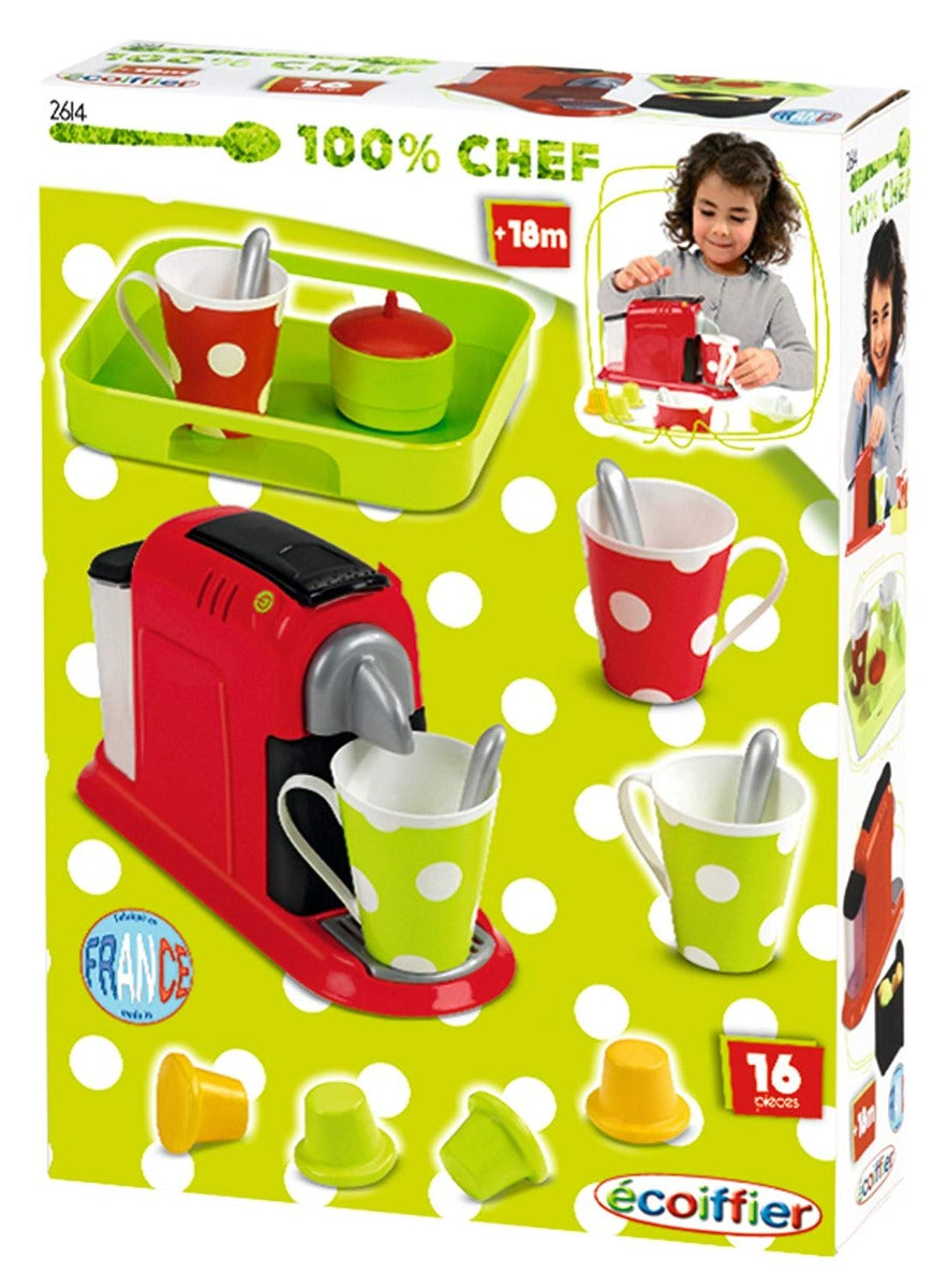 Buy Ecoiffier 100% Chef Espresso Machine | Yallatoys.com