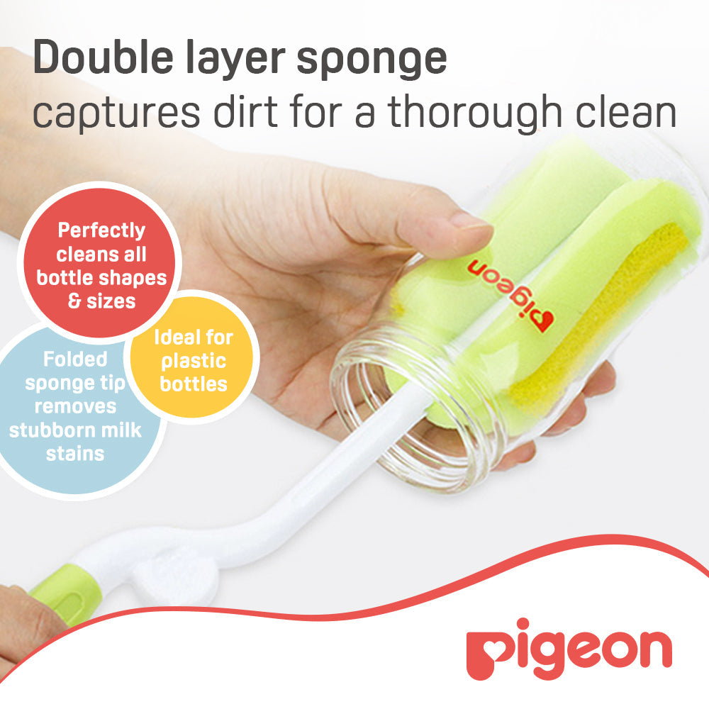 Pigeon Sponge Brush 2 Way 26262 Pigeon Yallatoys