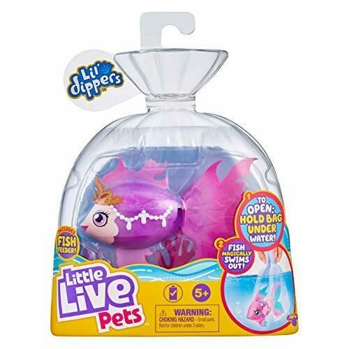 Buy Little Live Pets Lil Dippers Fish Season 2 Seaqueen | Yallatoys.com