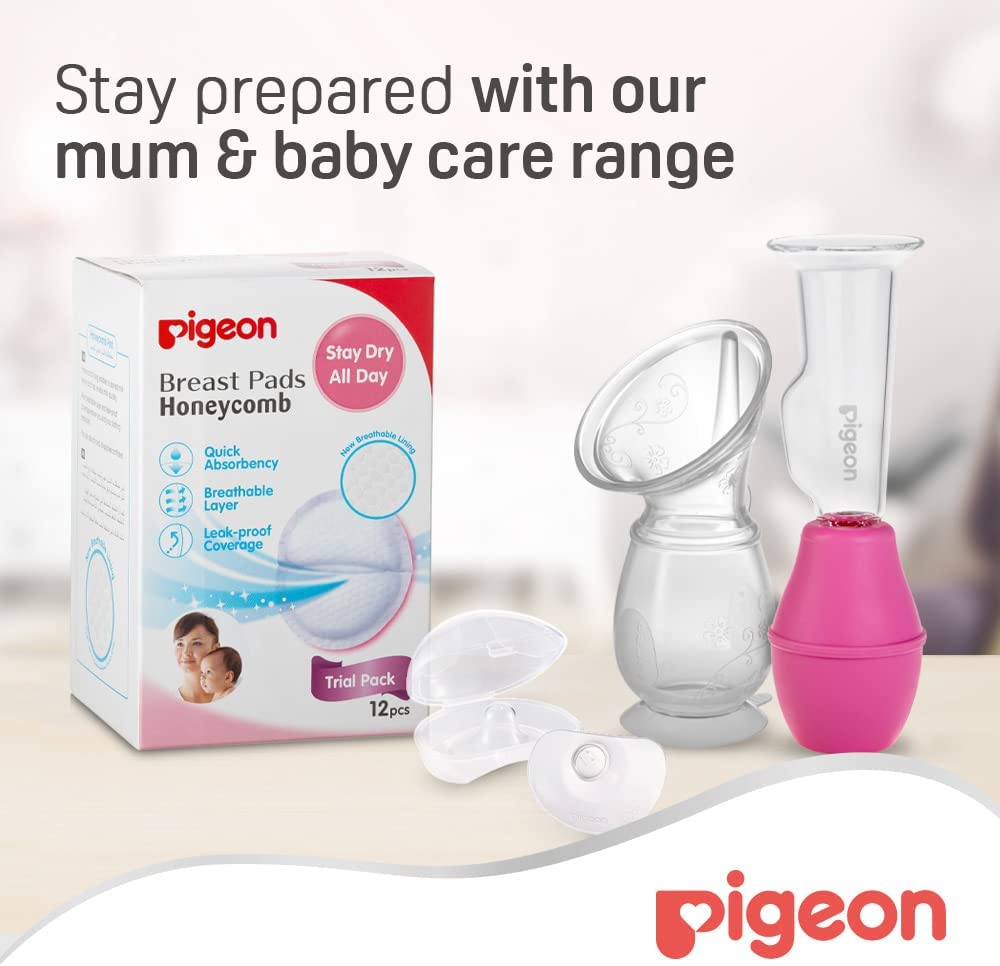 Pigeon Breast Care Pump With Glass Shield Pigeon Yallatoys