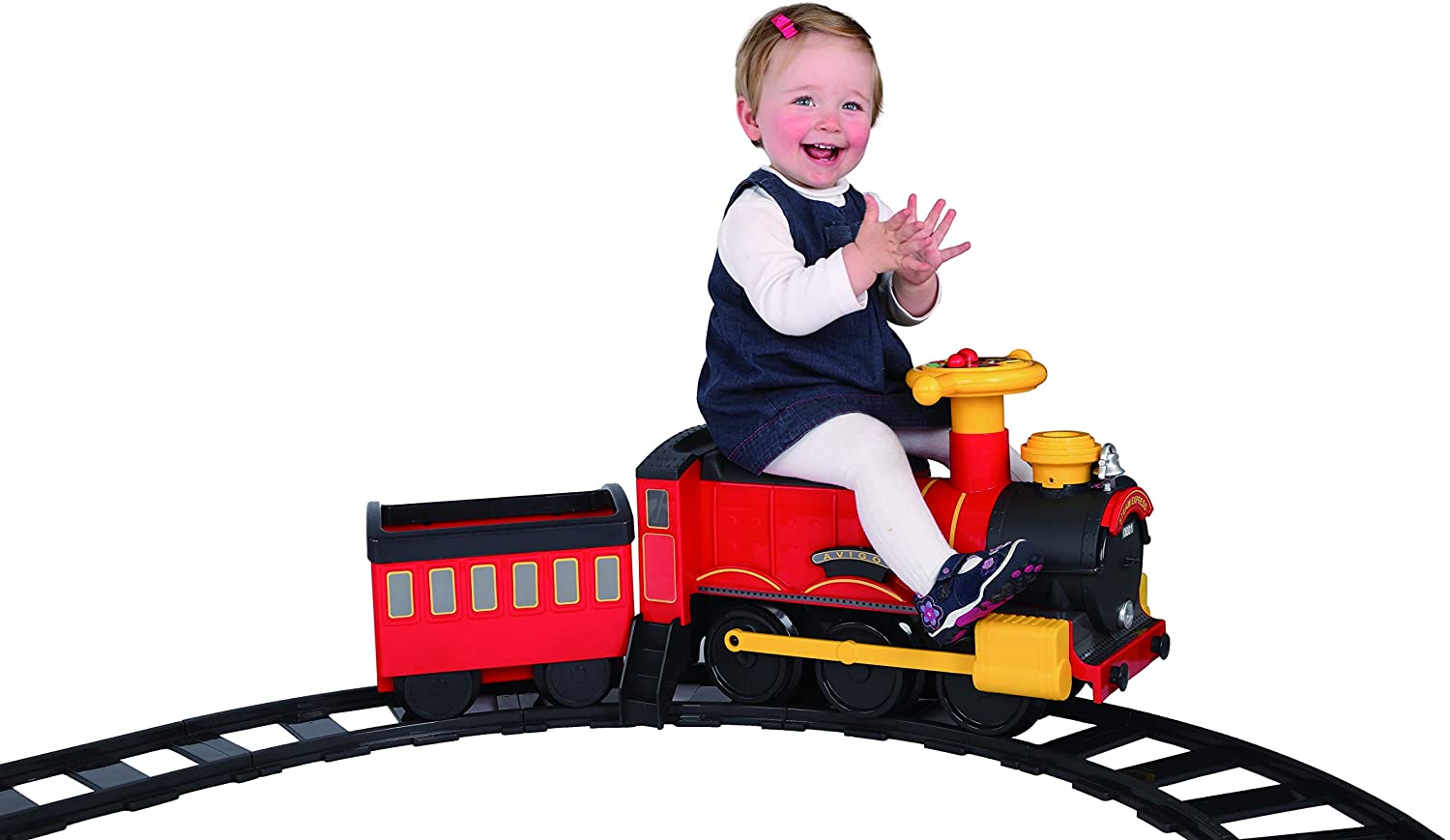 Buy Rollplay Steam Train 6 Volt Battery Powered Ride On | Yallatoys.com