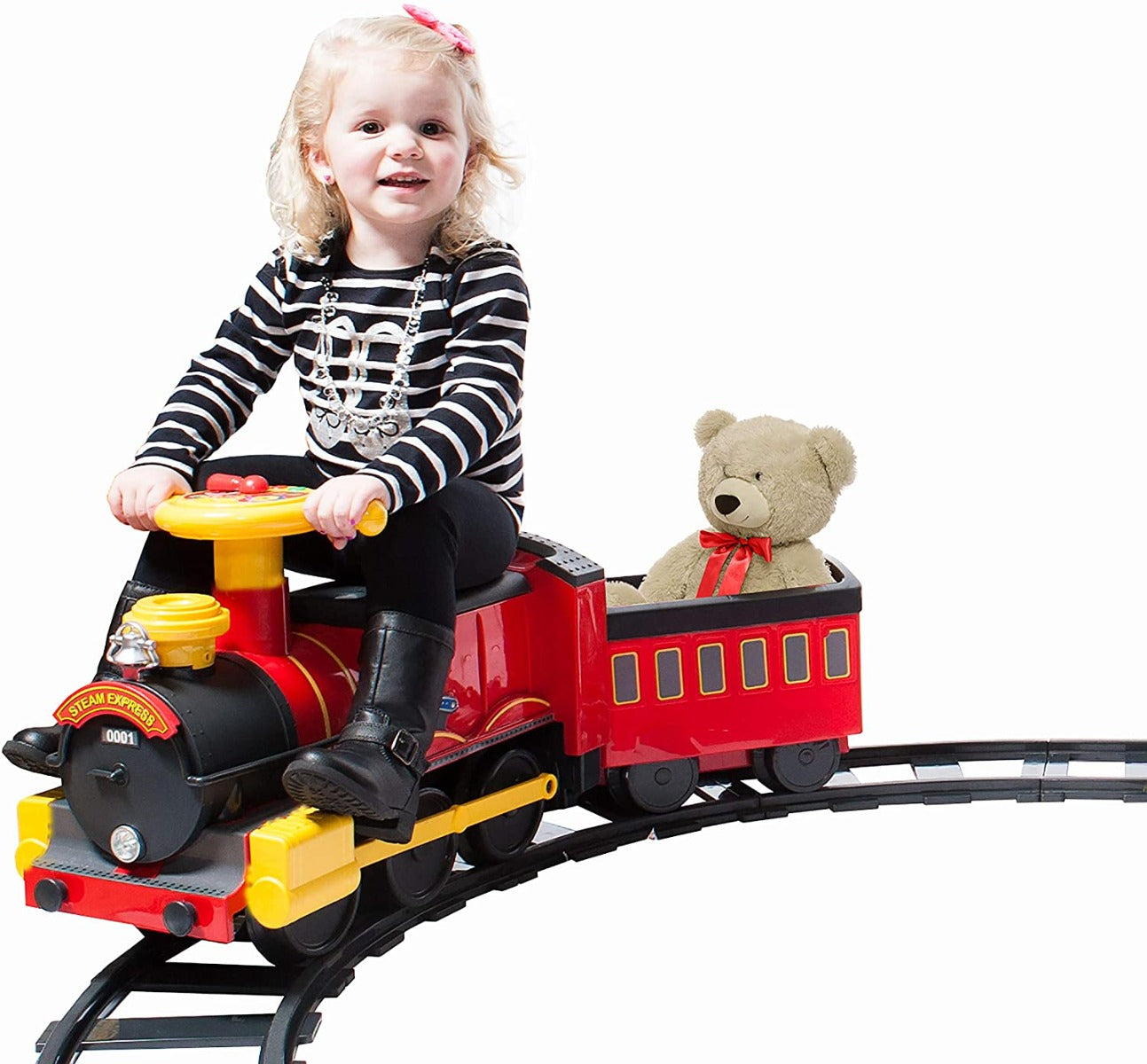 Buy Rollplay Steam Train 6 Volt Battery Powered Ride On | Yallatoys.com