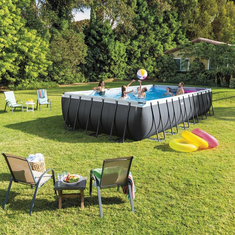 Buy Intex Ultra XTR Rectangular Set 7.3m x 3.6m x 1.3m (Free Installation in 24hrs) | Yallatoys.com
