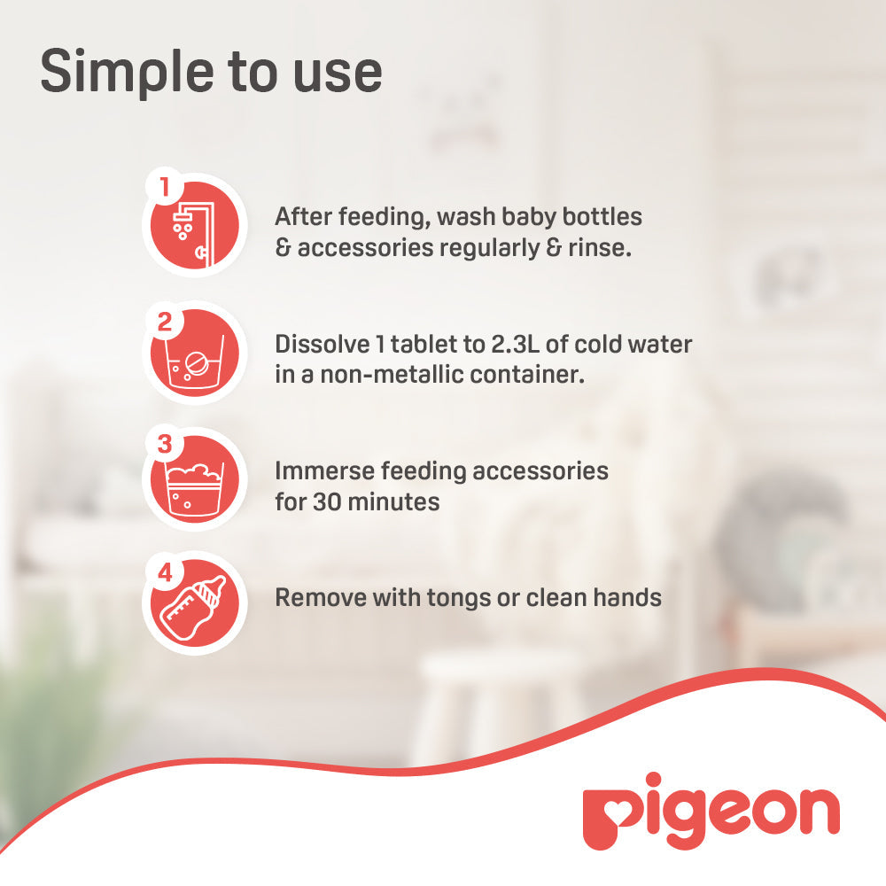 Pigeon Sterilizing Tabs Pigeon Yallatoys